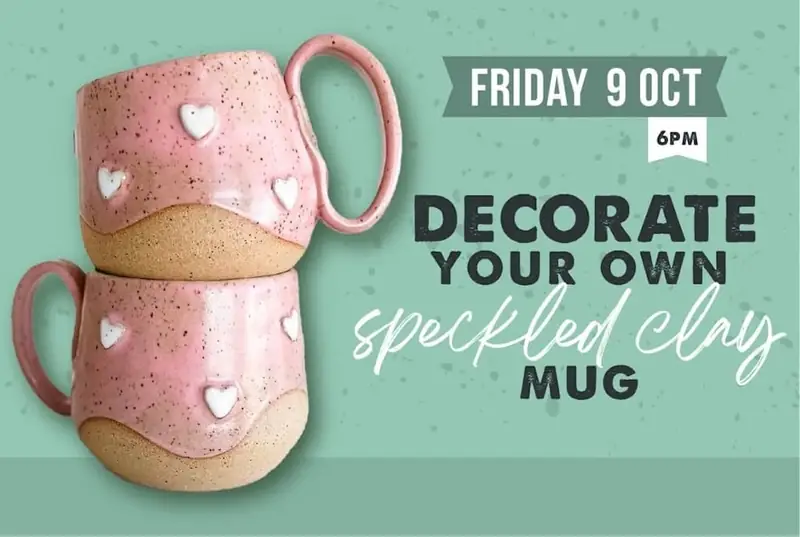 Speckled Clay Mug – Clay & Wine Friday