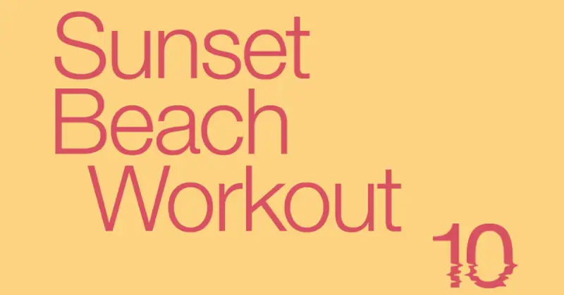 Sunset Beach Workout