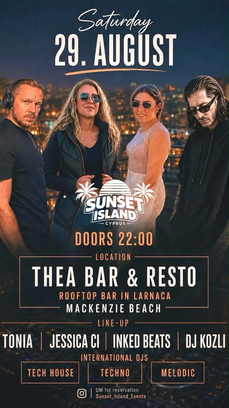 Sunset Island Party at Thea Bar & Resto