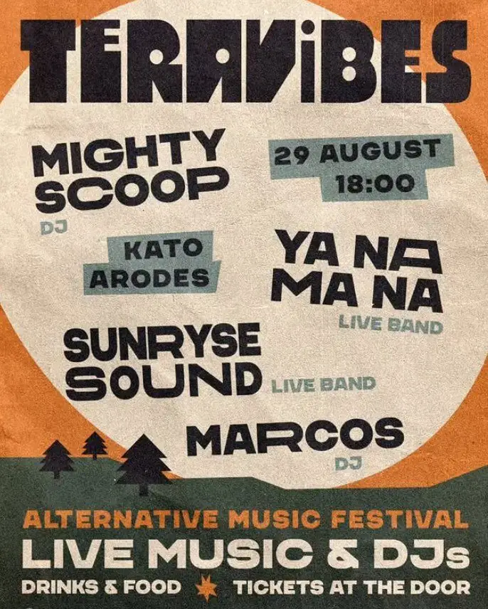 Teravibes 2026: Alternative Music Festival at Kato Arodes