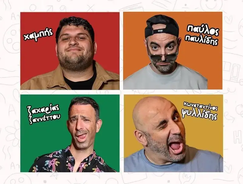 Tetrapleta 2026: Cypriot Stand-Up Comedy Tour