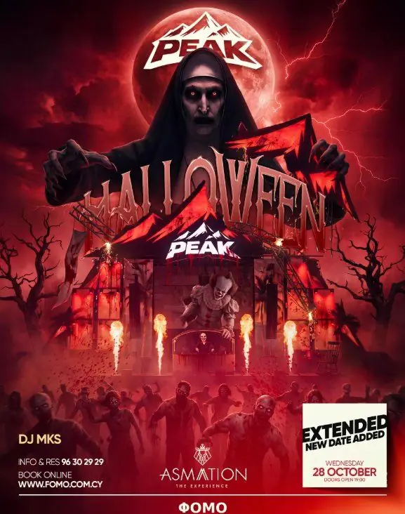 The Peak Halloween 2026 in Nicosia
