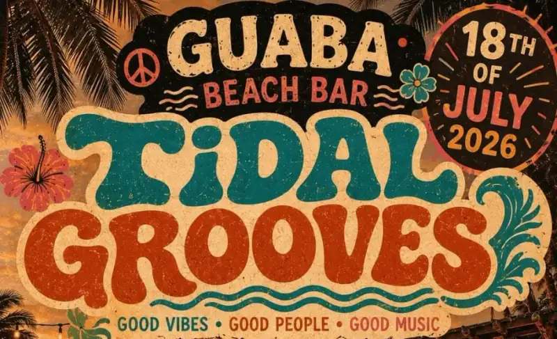 Tidal Grooves at Guaba Beach Bar