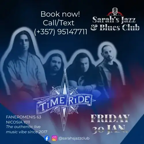 Time Ride LIVE at Sarah's