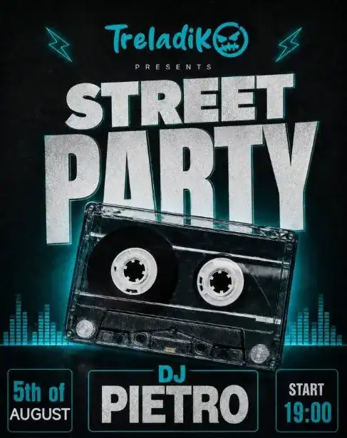 Treladiko Street Party with DJ Pietro in Limassol