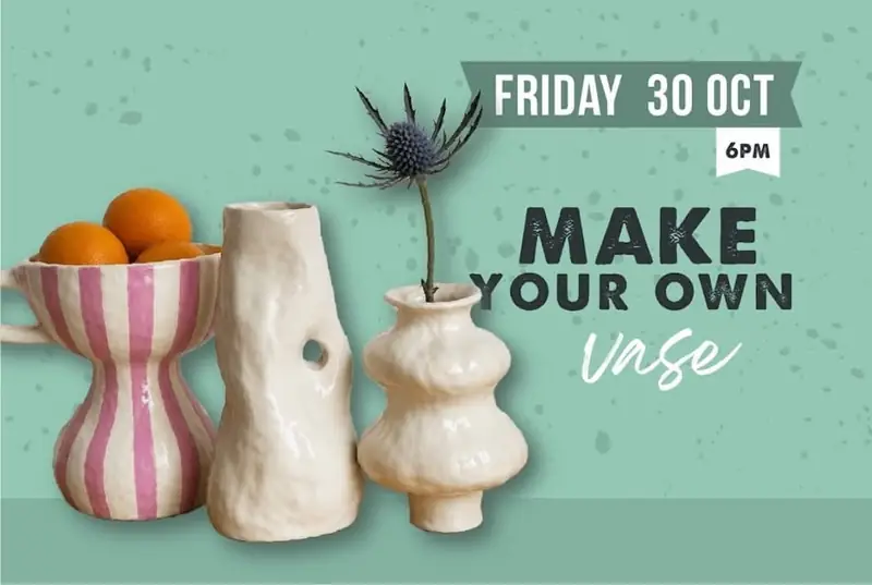 Vase – Clay & Wine Friday