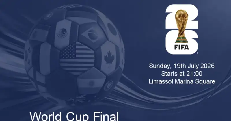 Watch the FIFA World Cup Final at Limassol Marina