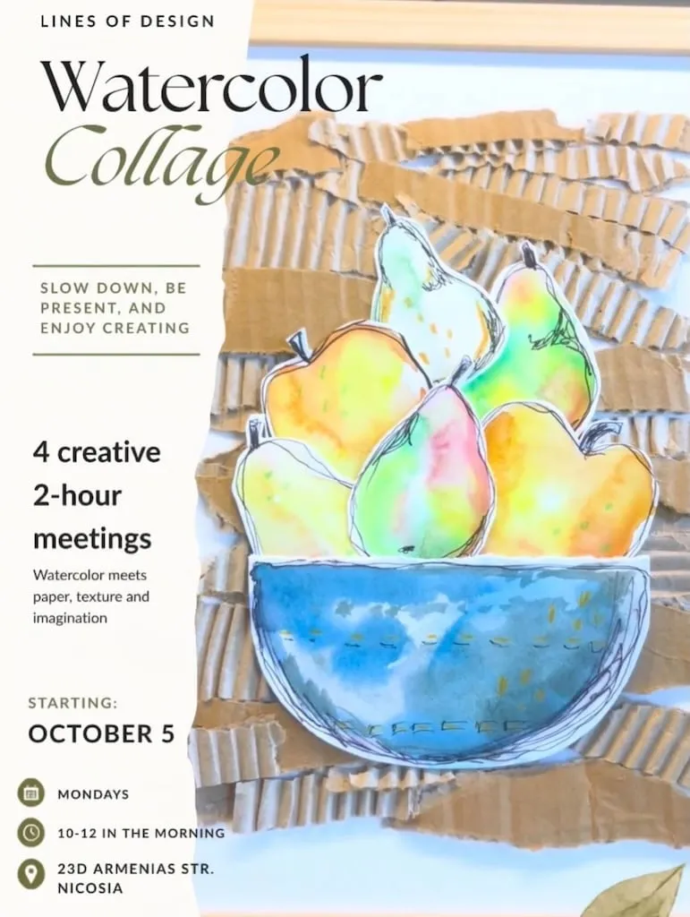 Watercolor Collage