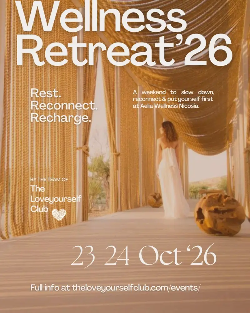 Wellness Retreat '26: Women's Wellness Weekend at Aelia Nicosia