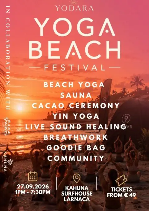 Yoga Beach Festival: Full-Day Wellness Experience in Larnaca