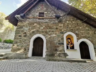 Courtyard of the Church of Panagia